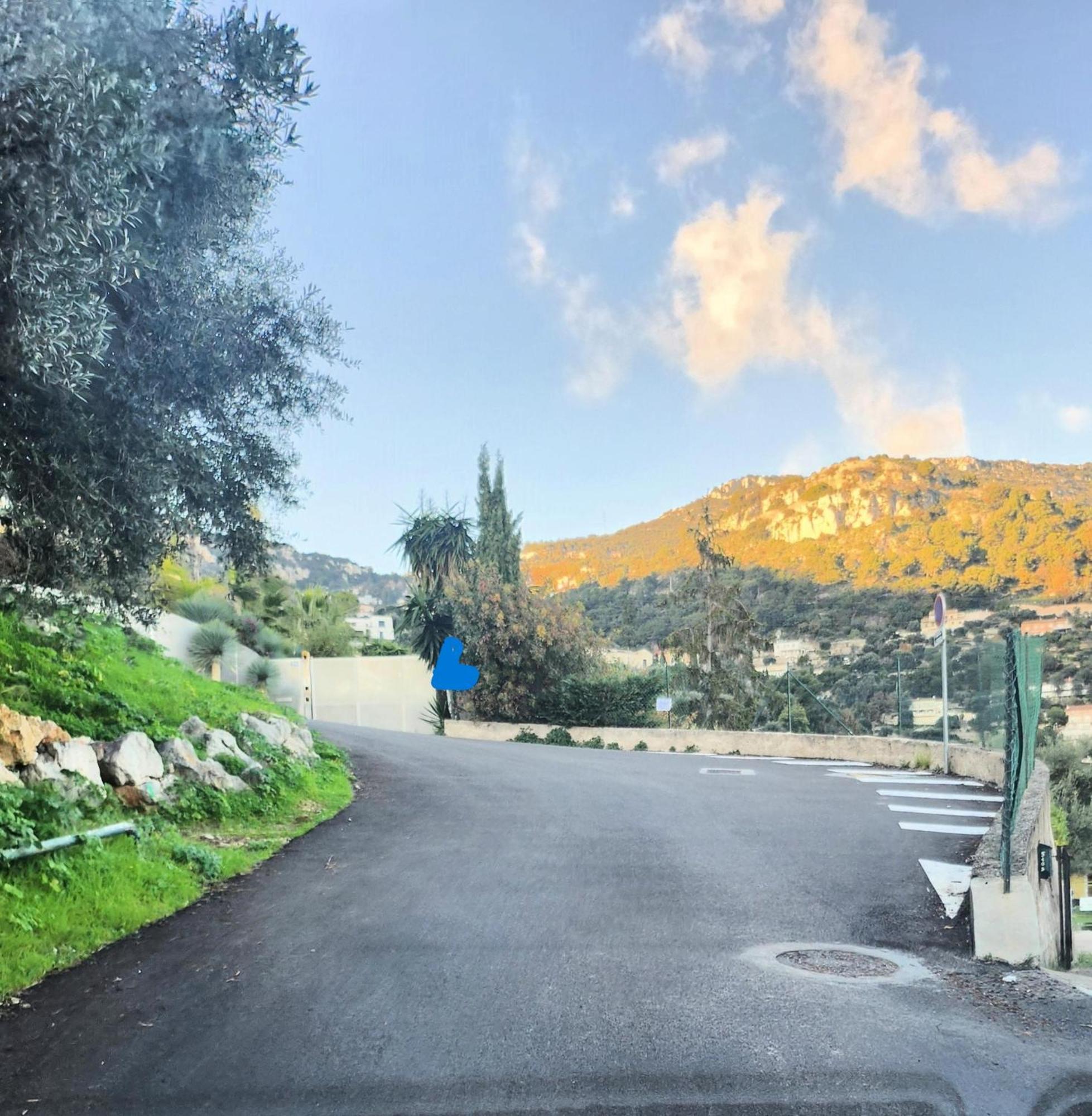 Le Mas D'Angeline, Vue Mer, Jardin Commun, Parking, Voiture Requise, 10 Min En Voiture De Monaco, Route Etroite, Pente Raide, Croisement Limite, Sea View, Shared Garden, Parking, Car Required, 10 Min Drive From Monaco, Narrow Steep Road, Limited Pass Beausoleil Kültér fotó