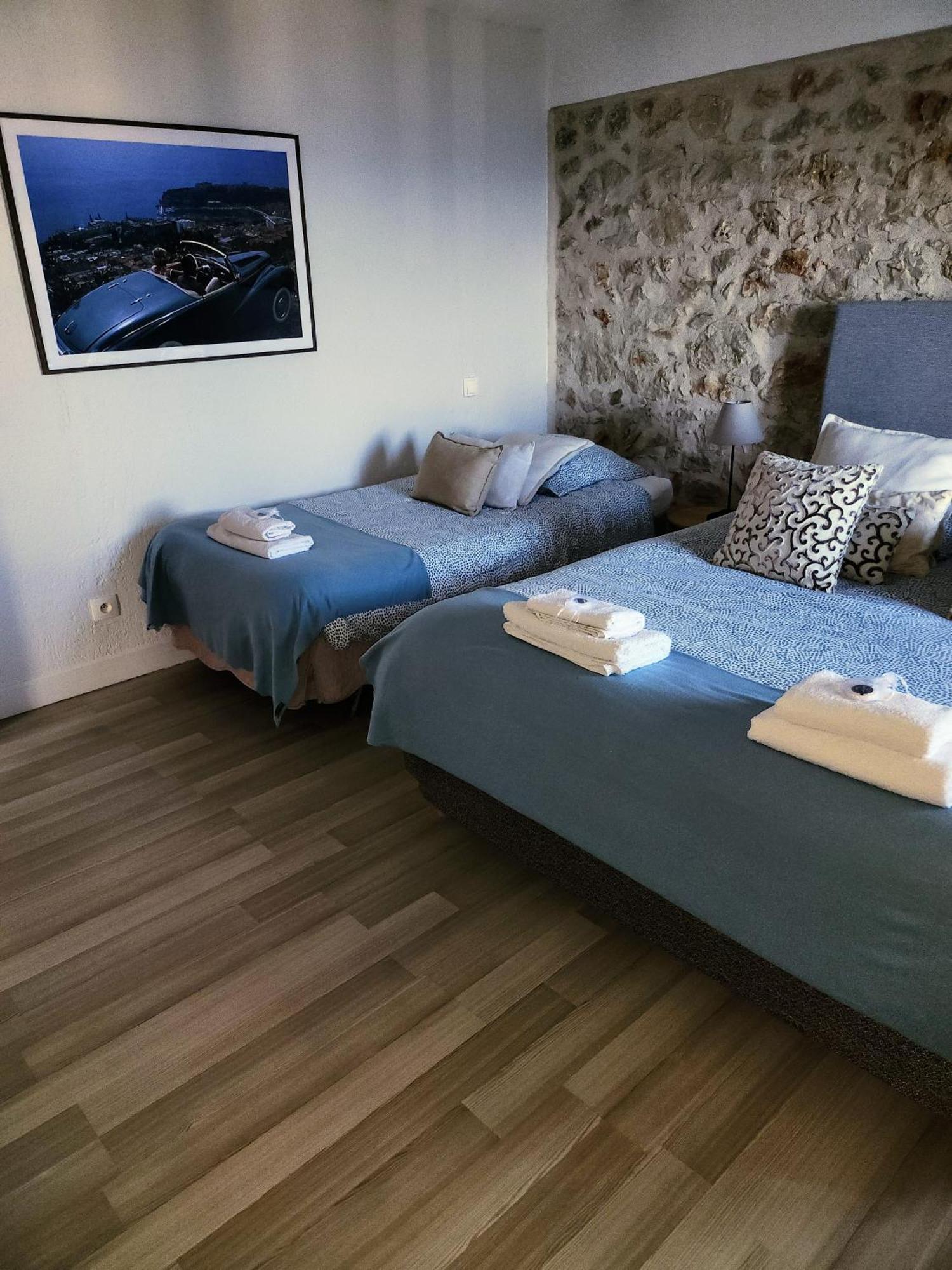 Le Mas D'Angeline, Vue Mer, Jardin Commun, Parking, Voiture Requise, 10 Min En Voiture De Monaco, Route Etroite, Pente Raide, Croisement Limite, Sea View, Shared Garden, Parking, Car Required, 10 Min Drive From Monaco, Narrow Steep Road, Limited Pass Beausoleil Kültér fotó